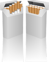 paquets de cigarettes