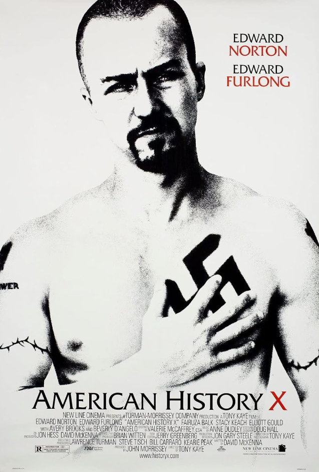 American History X est peut-être l’un des films les plus percutants sur le racisme qui a été fait.