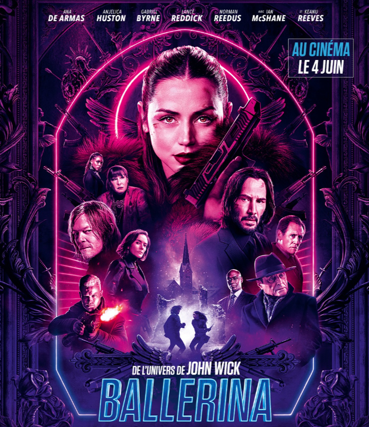 Ballerina est un spin-off des John Wick, qui souffre malheureusement d’une grosse lacune : son actrice principale.