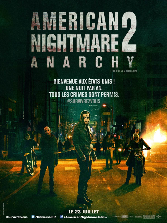 Le deuxième opus de la Purge — American Nightmare : Anarchy — nous montre un autre point de vue : celui des ghettos.