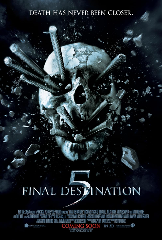 Certains fans de la franchise considèrent que Destination finale 5 est le meilleur de la franchise.