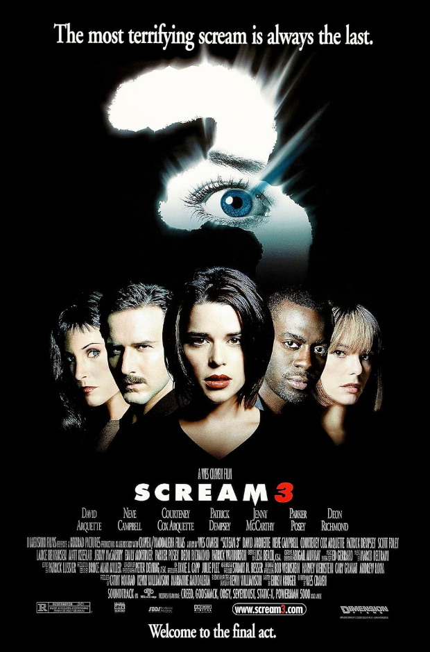 Le troisième opus de la franchise Scream, qui aurait dû être le dernier, nous fait poser une question simple : Scream 3 est-il un film d’horreur ou un témoignage de Wes Craven ?