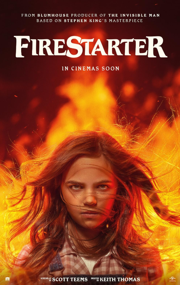 Firestarter est une nouvelle adaptation du roman Charlie de Stephen King. Si l’effort est louable, le résultat final laisse perplexe.